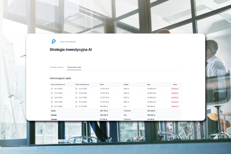 Produkt_Portal Inwestora funduszu VC